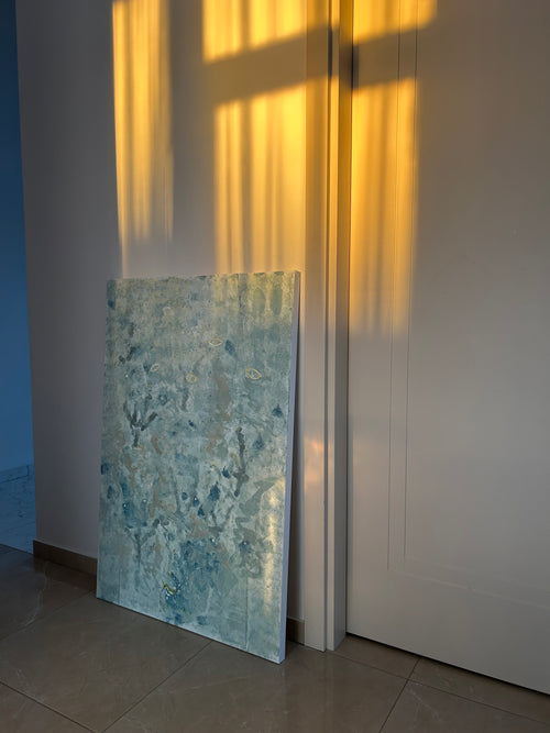 Paveiklsas 120x80 “Tarp vandens ir šviesos”